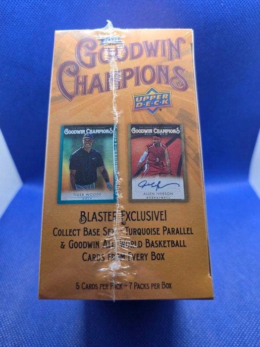 2021 Upper Deck Goodwin Champions Blaster Box - 1 Sealed box, Collections, Autocollants