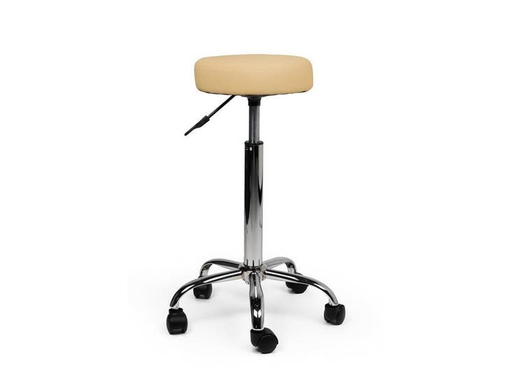 Tabouret Beige - Hoge uitvoering, Maison & Meubles, Tabourets