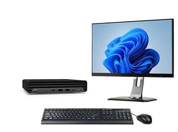 HP EliteDesk 800 G6 Mini i5 10e Gen incl. 1 Monitor +, Ophalen of Verzenden, Nieuw