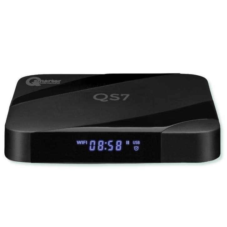QSmarter QS7 Android IPTV Box, Télécoms, Émetteurs & Récepteurs, Enlèvement ou Envoi