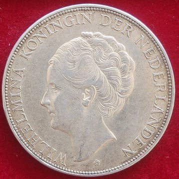 Nederland. Wilhelmina. 2½ Gulden 1931-1932 (Zonder, Postzegels en Munten, Munten | Nederland