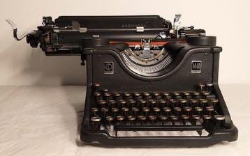 Olivetti M40 - Machine à écrire - 1940-1950, Antiquités & Art