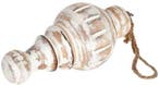 Kranshanger Bobbins Zilver 7x14 cm