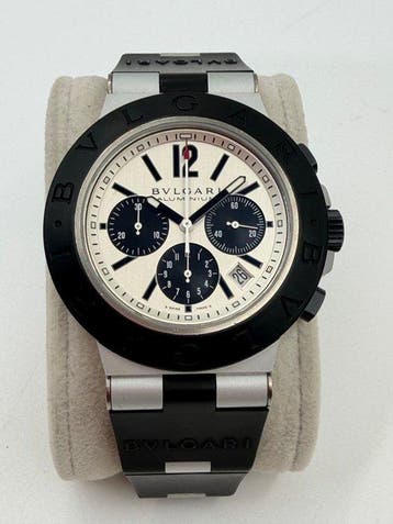 Bvlgari - Aluminium Chronograph - AC44TA - Heren - 2000-2010