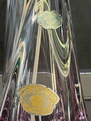 Val Saint Lambert - Lampe - Cristal - 1950