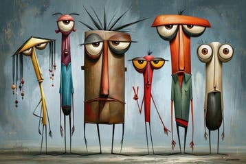 Giancarlo Colombo - GCD Art - Weirdos #121