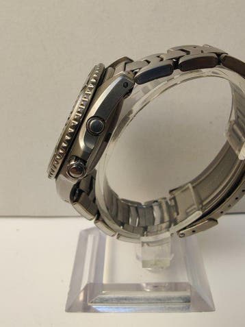 Seiko - Kinetic Titanium Scuba Grey Ghost - Zonder