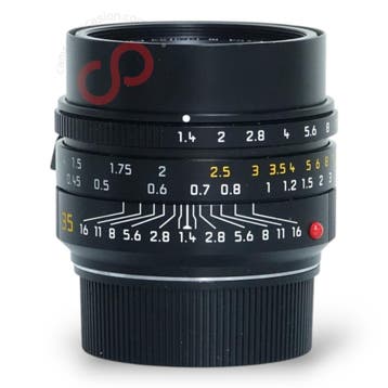 Leica Summilux-M 35mm 1.4 ASPH Black 11 726 nr. 3469, TV, Hi-fi & Vidéo, Photo | Lentilles & Objectifs, Ophalen of Verzenden