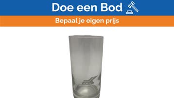 Bieden: Original CRN Drinking Glass White -, Ophalen of Verzenden, Nieuw