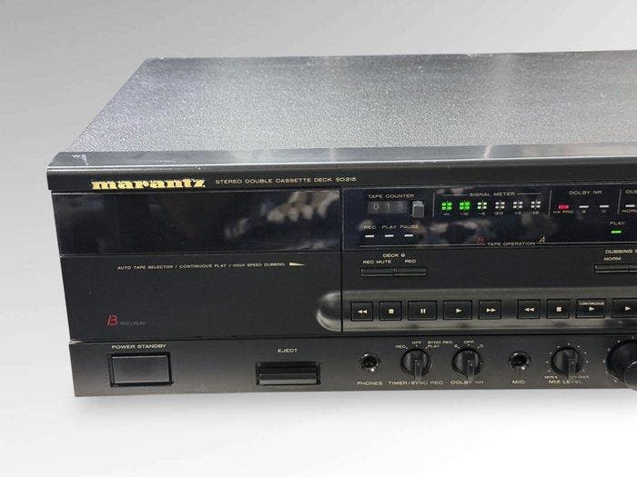 Marantz - SD315 Audiocassette deck, TV, Hi-fi & Vidéo, Radios