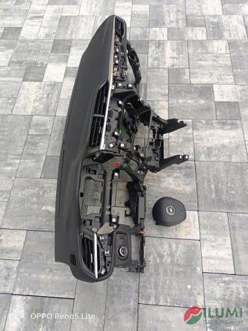 Airbag module 2x Opel Corsa F, Verzenden, Gebruikt