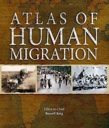 Atlas of Human Migration 9781554072873 Russell King, Verzenden, Russell King