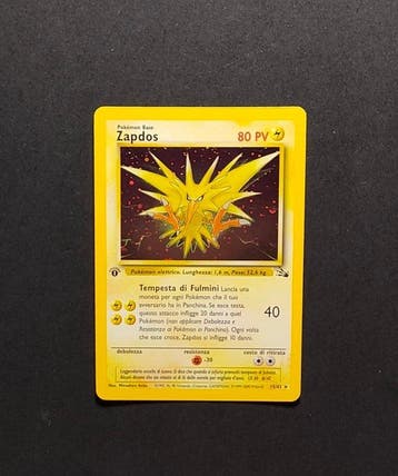 Pokémon - 3 Card - Moltres Holo - Zapdos Holo - Articuno