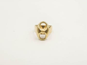 Bague - 18 carats Or jaune, Nieuw