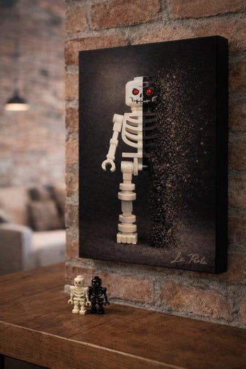 Lego Set - Art - Le Perle - Dual Skeleton – Dissolution, Nieuw