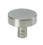 Meubelknop Jolie Lune 30 mm oud zilver, Nieuw
