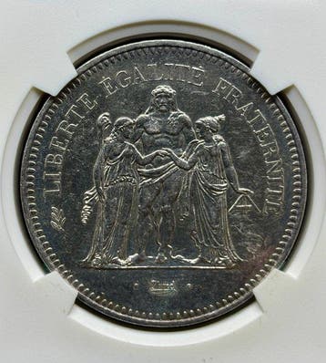 France. 50 Francs 1977 Hercule (Sans prix de réserve)