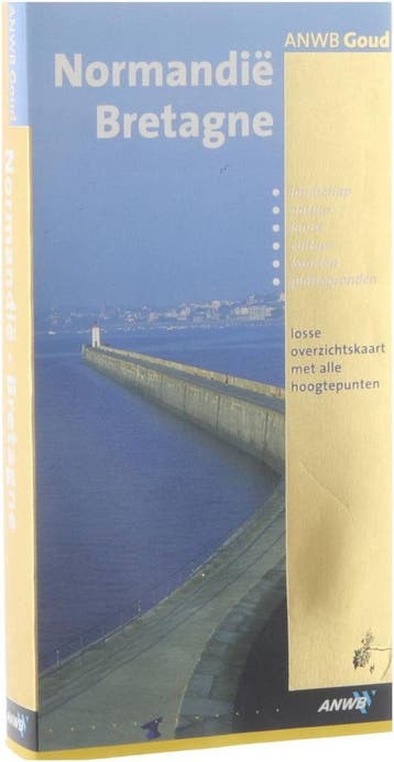 Normandië Bretagne / ANWB goud 9789018019419 Gjelt de Graaf, Verzenden, Gjelt de Graaf