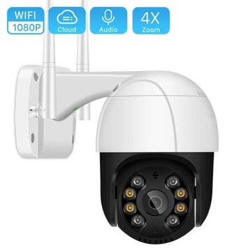 Beveiligings Camera met Microfoon - WiFi CCTV Intercom Smart, Verzenden