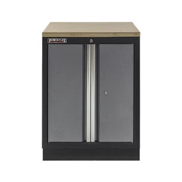 Werkplaatskast / werkbank met hardhouten werkblad - 68 x 46, Doe-het-zelf en Bouw, Werkbanken, Ophalen of Verzenden, Nieuw