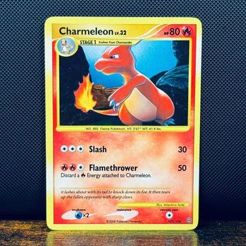 Pokémon Card - Charmeleon Holo 102 – Pokémon, Hobby en Vrije tijd, Nieuw