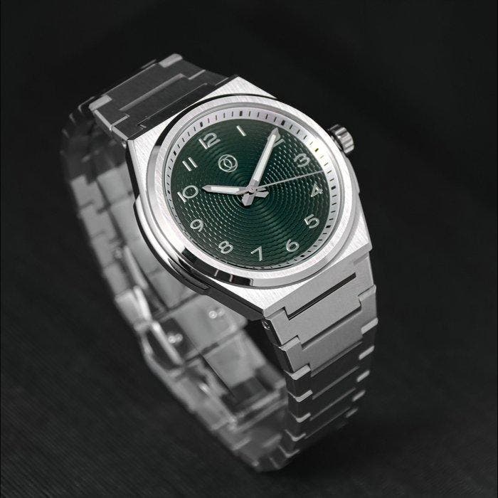 Meccano - Meccano Classic Sports Green watch - Zonder, Bijoux, Sacs & Beauté, Montres | Hommes