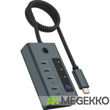 ICY BOX IB-HUB1454-C31 USB 3.2 Gen 1 (3.1 Gen 1) Type-C, Verzenden, Nieuw
