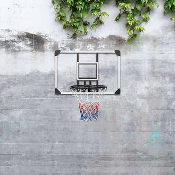 vidaXL Basketbalbord 90x60x2,5 cm polycarbonaat transparant, Verzenden, Nieuw