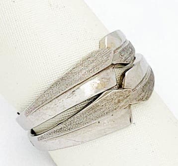 Ring - 18 karaat Witgoud, Handtassen en Accessoires, Ringen, Nieuw