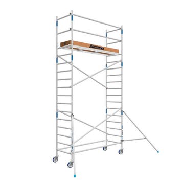ALX Rolsteiger 90x190x6.20m WH wooddeck, Ophalen of Verzenden, Rolsteiger of Kamersteiger