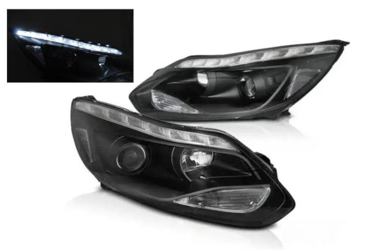 LED koplampen Black geschikt voor Ford Focus MK3, Autos : Pièces & Accessoires, Éclairage, Envoi