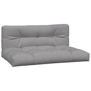 2 coussins palette gris 120x80cm - Seconde chance -34%, Verzenden, Nieuw