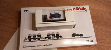 Märklin H0 - 48947 et 46064 - Modeltrein goederenwagonset, Hobby en Vrije tijd, Nieuw