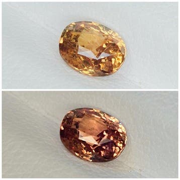 Sans prix de réserve Saphir - 1.13 ct - International