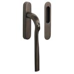 Hef/schuifdeurbeslag ELEEZ ZH230 blind brons, Nieuw