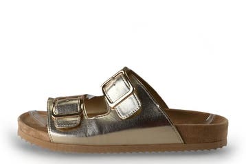 Graceland Slippers in maat 39 Goud, Kleding | Dames, Slippers, Overige kleuren, Verzenden, Zo goed als nieuw