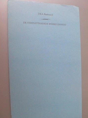 Gesigneerd; J.M.A. Biesheuvel - De verpletterende