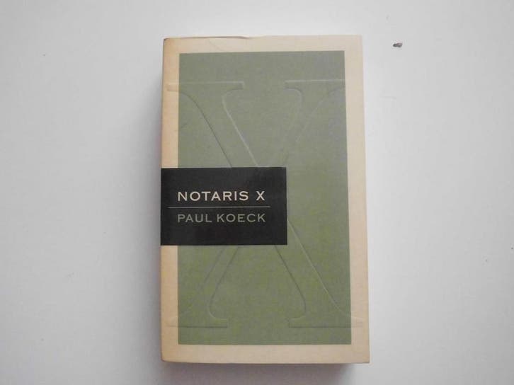 Notaris x 9789063033163 Koeck, Boeken, Politiek en Maatschappij, Zo goed als nieuw, Verzenden