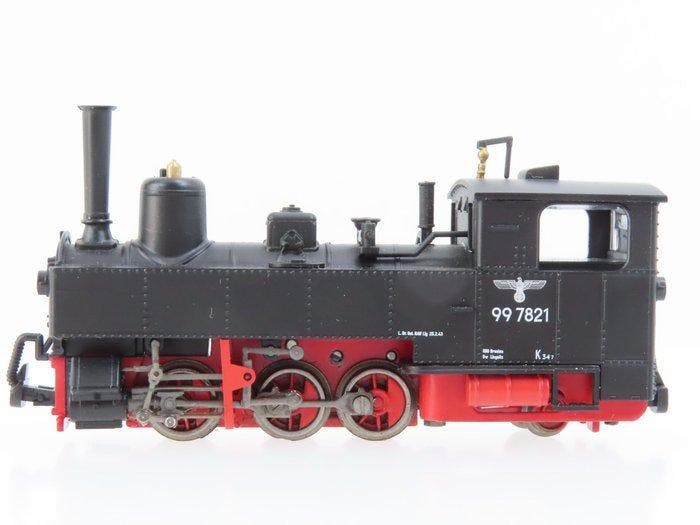 Liliput H0e - L141487 - Tender locomotief (1) - Br 99 - DR, Hobby en Vrije tijd, Modeltreinen | H0