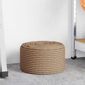 vidaXL Touw 100% jute 10 mm 100 m, Verzenden