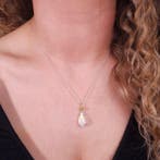 Opaal - Zilver - Hanger