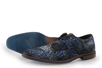 Sub55 Veterschoenen in maat 43 Blauw, Kleding | Heren, Schoenen, Sub55, Zo goed als nieuw, Veterschoenen, Verzenden