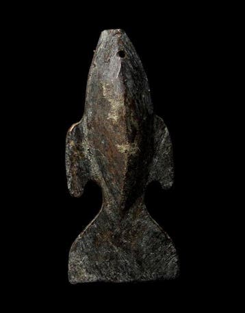 Oud-Chinees - amulet - bronzen vis - Zhou-dynastie - 1e, Antiek en Kunst