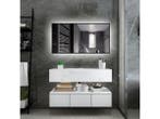 Veiling - Badkamerspiegel - 120x60 - LED  - Verwarming - Zwa