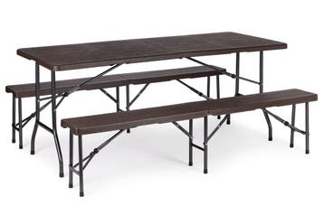Campingtafel 8p | Tweede kansje | Stevig & Handig | OP = OP, Caravans en Kamperen, Kampeermeubelen, Verzenden, Zo goed als nieuw
