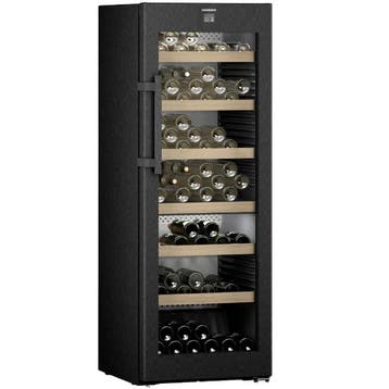 Wijnklimaatkast | VINIDOR | 131x 75cl | Zwart | 2 Zones |, Verzenden, Nieuw in verpakking