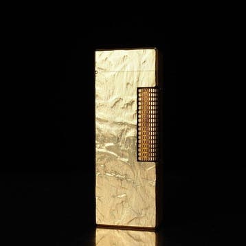 Dunill - Silk Moire Pattern Rollagas Lighter - Aansteker -, Nieuw