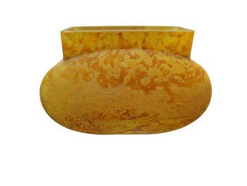 Daum Nancy - Vase - Verre émaillé