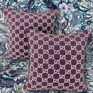 Gucci -GRATIS VERZENDING- Nieuwe set van twee - Kussen