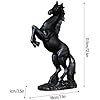 Beeldje - Cavallo rampante - Hars